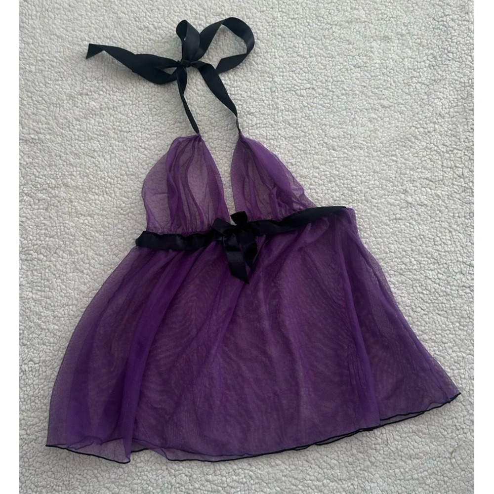 Sexy Women's Lingerie Silk Lace Sleepwear Night Dress Babydoll Pajamas One size